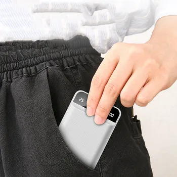 50000mAh mobilni banke hrane ručni mobilni telefon je brzi punjač digitalni zaslon vanjski USB punjenje baterija za Android