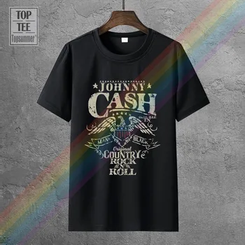 Johnny Cash Rock Majica Hipi Gotički Majice Klasicni Gotički Prevelike Majice Noviteti Majice Emo Punk T-Shirt