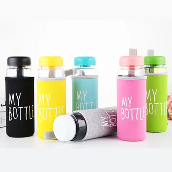 Plastična boca My bocu od 500 ml Boca za vodu za piće PC Prozirno ili mat Sportski korejski stil Toplinu Hermetičan