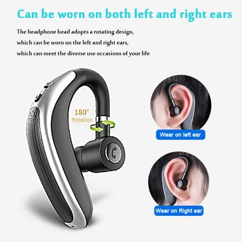 TWS Bežična Bluetooth Slušalica 5,0 iz ушным kukičanje Mikrofonom Poslovne Slušalice HIFI Stereo Vodootporan Sportski Slušalice s rotacijom Slušalice