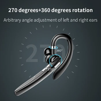 Bežična Bluetooth slušalica jedno uho s mikrofonom uho kuka Bluetooth buke sportska moda bežične slušalice