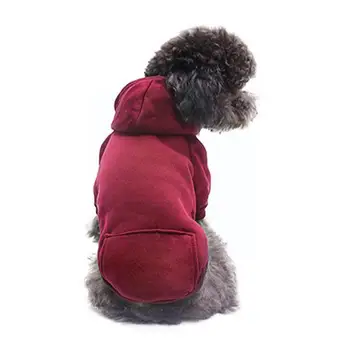 Zabavna pas Džep Džemper Odijelo Zimska Odjeća za kućne ljubimce Štene Hoodies Majica Kostime za pse Zgusnuti Jesen R3e8
