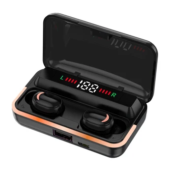 2021New TWS Slušalice E10 Bluetooth 5.1 Bežične Slušalice HiFi Stereo Glazbe Slušalice s Mikrofonom Dodirna Vodootporan Sportski slušalice za trčanje
