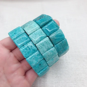 Veleprodaja Tianhe Plavi Kamen Prirodni Kristal Narukvica Svježe Crystal Ručni Niz Za Žene Dječaka Dar Zglob Crystal Modni Nakit