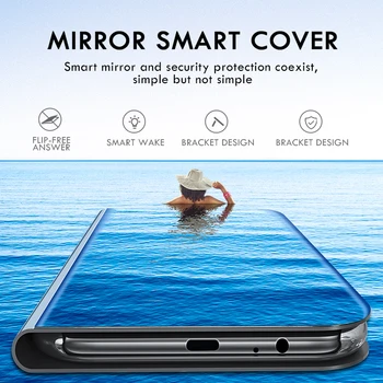Smart Mirror Flip Torbica za Samsung Galaxy A920 Sjedalo Etui Kožna Torbica za telefon Samsung A920 A 920 Galaxy A920 Torba Coque Capas