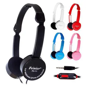 Kvalitetne stereo za djecu Slušalice slušalica Surround zvuk Buke s podrškom za mikrofon, PC, Iphone Ipad EPE111-1