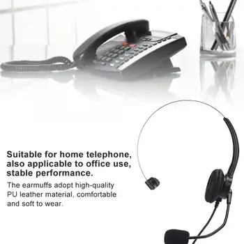 Nova slušalice telefon моногарнитура fiksne telefonske slušalice sa mikrofonom kućni slušalice žičane headset slušalice ručka igra
