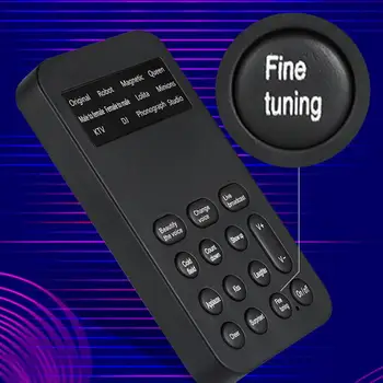 Mini-Adapter Za Promjenu Glasa 12 Načina Smjene Glasa Maskiranje Mikrofona Telefonski Mikrofon Adapter Za Promjenu Glasa Za PUBG Mic Gam