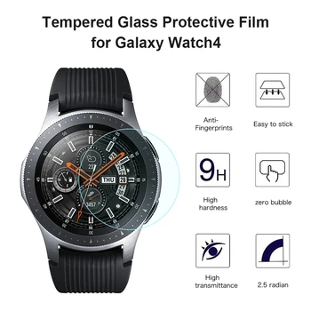 2 kom. Kaljeno Staklo za Samsung Galaxy Watch 4 Zaštitna folija Torbica Ekran Smart sati Puni Zaštitni Rukav Pribor