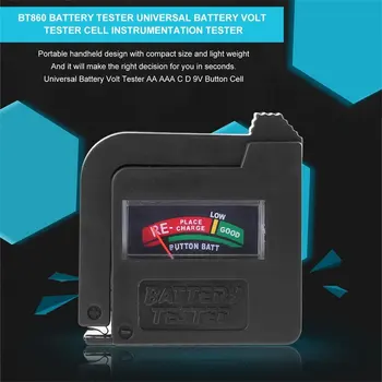 Digitalni Tester Baterija Univerzalni Točan test V Baterije AA i AAA CD 9 U Uređaj za mjerenje Baterije s tipkovnice jedinica