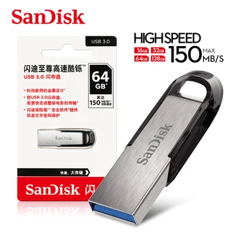 SanDisk USB 3.0 Flash drive, 128 GB i 64 GB, 32 GB, 16 GB Flash drive Flash disk U Disk Uređaj za pohranu 32 64 128 Gb CZ73 U disk