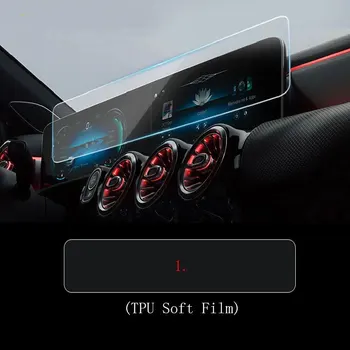 Za Mercedes Benz GLE GLS W167 X167 2020-2021 automotive GPS navigacijski folija LCD-zaslon Kaljeno staklo zaštitni sloj protiv ogrebotina Folija