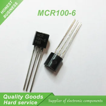 50шт MCR100-6 100-6 MCR100 SCRs 400 800 ma DO-92 novi original