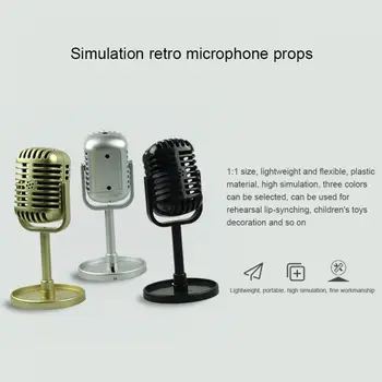 Modeliranje Klasični Retro Dinamički Vokalni Mikrofon Model Mikrofona Univerzalni Stalak Podrška za Live Nastupe uređaji studio Snimanje