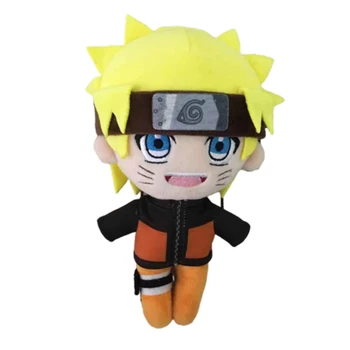 Novi Količinu 20 cm Kawai Naruto Uzumaki Naruto Учиха Sasuke Anime Mekani Plišani Lutka Jastuk Fin Dječji Dar Soft Rođendan