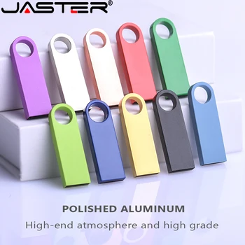 JASTER Višebojne 2,0 USB - memorijski štapić Metalni 32 GB Drive, 128 GB i 64 GB Vodootporan USB Flash memorija od 16 GB 8 GB 4 GB Ključ za bljeskalicu