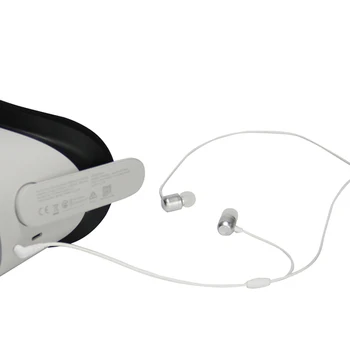 VR Pribor Za Oculus Quest 2 VR Slušalice Dubok Bas Slušalice, Kabel Slušalice 3D 360 Stupnjeva Zvuk Slušalice