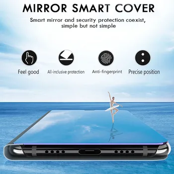 Smart mirror flip torbica za telefon Xiaomi mi 10t pro 10 t 10tpro xioami 10 t mi10t mi10tpro 6,67