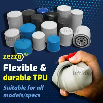 Zezzo® Magnetska Alat za zamjenu ulja Bez izlijevanja Fleksibilne Filteri za zamjenski auto ulja TPU Odljevi Zatvoreni Zaštita Zamjena Shuttle