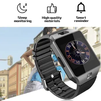 Bluetooth smart satovi su Inteligentni ručni sat Podrška za kamere u telefonu SIM TF GSM telefona Android, iOS dz09 pk gt08 a1 za muškarce i žene