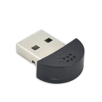 Prijenosni uređaji studio Je Super Mini USB 2.0 Mikrofon MIKROFON Audio Adapter Vozač Besplatno za MSN PC Laptop Predavanja Trening