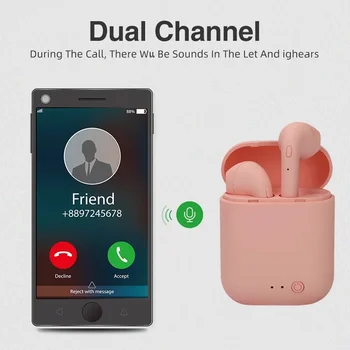 Mini 2 Bežične Slušalice Bluetooth Slušalice Vodootporne Slušalice Sportske Slušalice Za Huawei Iphone OPPO Xiaomi TWS Glazbena Slušalice