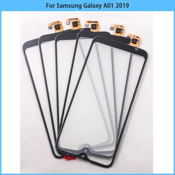 10 Kom. za Samsung Galaxy A01 2019 A015 SM-A015F/DS A015F osjetljivim na Dodir Digitalizator Senzor A01 LCD zaslon Prednji zaslon osjetljiv na Dodir stakla Zamjena