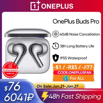 Slušalice OnePlus Buds Pro Bežična Verzija Buke TWS Bežičnu tehnologiju Bluetooth Za Oneplus 9 Pro Oneplus 10 Pro 9R