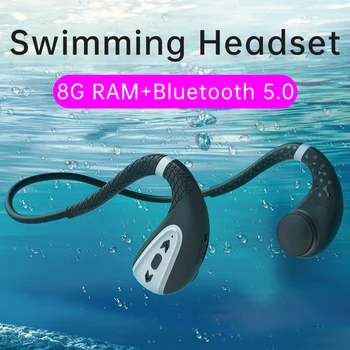 Plivanje Slušalice s Koštane Vodljivosti Bežične Bluetooth Sportske Slušalice IPX8 Vodootporni MP3 sa 8 G ram-a Dugo čekanje za Xiaomi