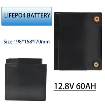 12 U 60Ah Duboki Ciklus LiFePO4 baterija baterija baterija baterija baterija 12,8 U 60Ah Životne cikluse 4000 s ugrađenom zaštitom BMS