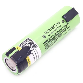 Topla liitokala 18650 3400 Baterija 3400 mah 3,7 U NCR18650B Li-ion Punjiva Baterija za Svjetiljku za +DIY nikal