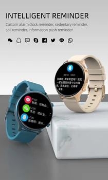 2021 Pametni satovi za muškarce Puni zaslon osjetljiv na EKG, krvni tlak fitness sat pametni satovi za žene menstruacije za Android, Apple, Huawei gt2