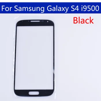 10 kom.\lot Touch screen za Samsung Galaxy S IV S4 i9500 i9505 i9506 i9515 i337 GT-i9505 LCD zaslon Prednji Vanjski Staklo Zaslon Osjetljiv na dodir Objektiv