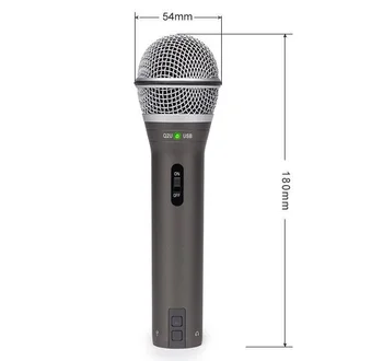 Originalni Prijenosni Dinamičan Usb mikrofon Samson Q2u s priključkom za slušalice XLR mikrofon za podcast radio i video na YouTube-u