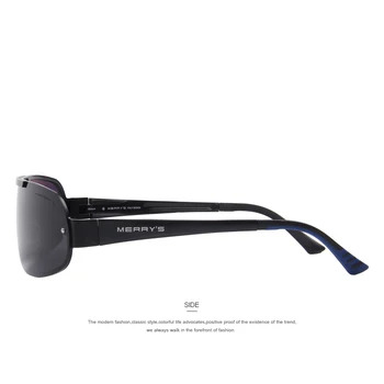 MERRY'S Trendy klasične polarizirane sunčane naočale za muškarce Brand-dizajner HD Naočale za muškarce Integrirane sunčane naočale Sunčane naočale UV400 S'8616