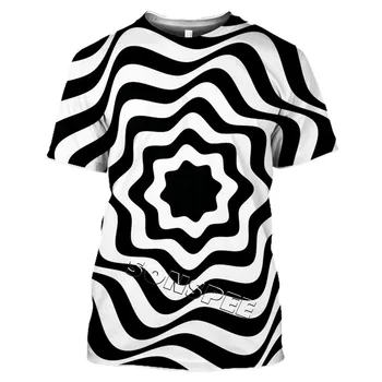 Vanjska odjeća Harajuku majica s ispis zebra ženska t-shirt s 3D ispis lava majica s tiger svakodnevni godišnje poliester tkanina
