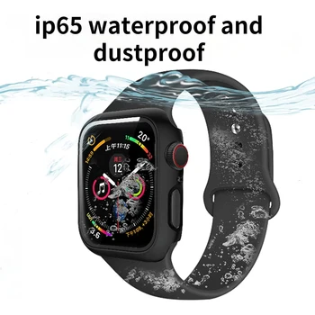 Torbica za Apple Watch 6 Serija SE Serija 5 Serija 4 sa zaštitnim ekrana IP65 Vodootporan otporan na ogrebotine i prašinu 40 mm 44 mm