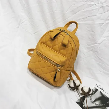 2021 CGC Trendy TORBA ruksak Ženska školska torba od umjetne kože u korejskom stilu Casual torba na rame Luksuzni dizajn Ženski однотонный jednostavan ruksak
