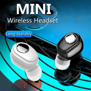 Bežične Bluetooth Slušalice U uhu Jedan Mini-Slušalica, Handsfree Stereo Glazbe Slušalice s Mikrofonom za smartphone