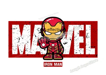 Spider-man i Iron man Peglanje Zakrpe Disney Vruće Transfer Patch za odjeću Crtani DIY Šivanje Torba za odjeću Naljepnica za декрации Pokloni