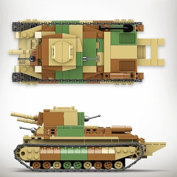 2022 Vojna Drugi Svjetski rat Japan Borbeni Vojska 86 Vojnika blindirani strojevi MOC Figurice Oružja Građevinski Blokovi i Cigle Klasični Model Igračke, Pokloni