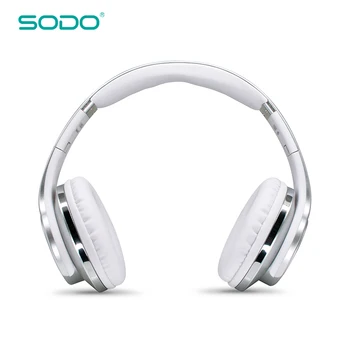 Hi-Fi SODO MH1 Bluetooth Slušalice Slušalica 2 u 1 na Uho Bluetooth 5,0 Slušalice, Nosivi Zvučnik Sklopivi Stereo slušalice