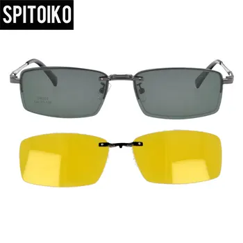 Polarizirane Sunčane Naočale s dvostrukim staklima Sunčane Naočale Za muškarce Isječke za naočale za noćni Vid, Sunčane naočale UV400 S9201