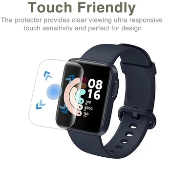 Soft Zakrivljena Kaljeni Zaštitna folija za ekran RedMi Watch (Ne Staklo) Zaštitna folija od гидрогеля TPU za Xiaomi Mi Watch Lite 2019 Boja