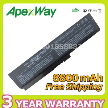 Apexway 12 ćelija Nova baterija za Toshiba Satellite L630 L310 L311 L312 L323 L515 L515D L600 L600D L635 L640 C650 C655 C655D C660