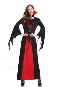 Kostim za Halloween Haljina Kraljice Odijelo Ампары Uskrs Kostim za Odrasle Žene Vampir Vrag