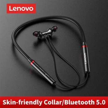 Lenovo 5.0 Bluetooth HE05X Slušalice Vodootporan Čepići za uši HIFI Zvuk Magnetski Vratne Remen Slušalice Sportske Slušalice