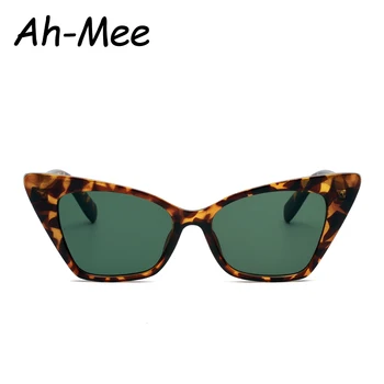 Male Sunčane naočale s кошачьим okom Za žene Klasični Retro Sunčane naočale s кошачьим okom Marke Trendy sunčane naočale sa zelenim staklima Za žene Oculos De Sol