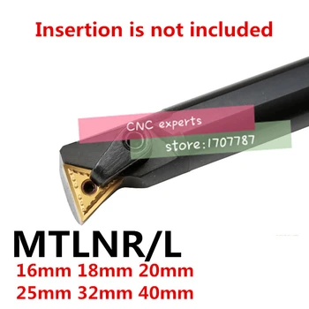 1PC S16Q-MTLNR16 S18Q-MTLNR16 S20R-MTLNR16 S25S-MTLNR16 S32T-MTLNR16 S40T-MTLNR16 MTLNL16 16 mm-40 mm Unutarnje tokarenje alata CNC