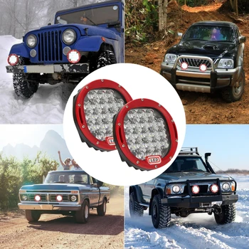 7-Inčni 300 W 6000 Do Offroad LED Radno Svjetlo Bar 4x4 4WD ATV UTV SUV Cijele Reflektor Automobila Auto Radna Lampa Za 4WD 4x4 Kamion za Offroad